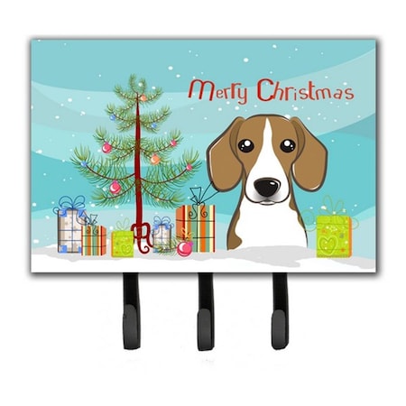 Jensendistributionservices Christmas Tree & Beagle Leash or Key Holder MI1719504